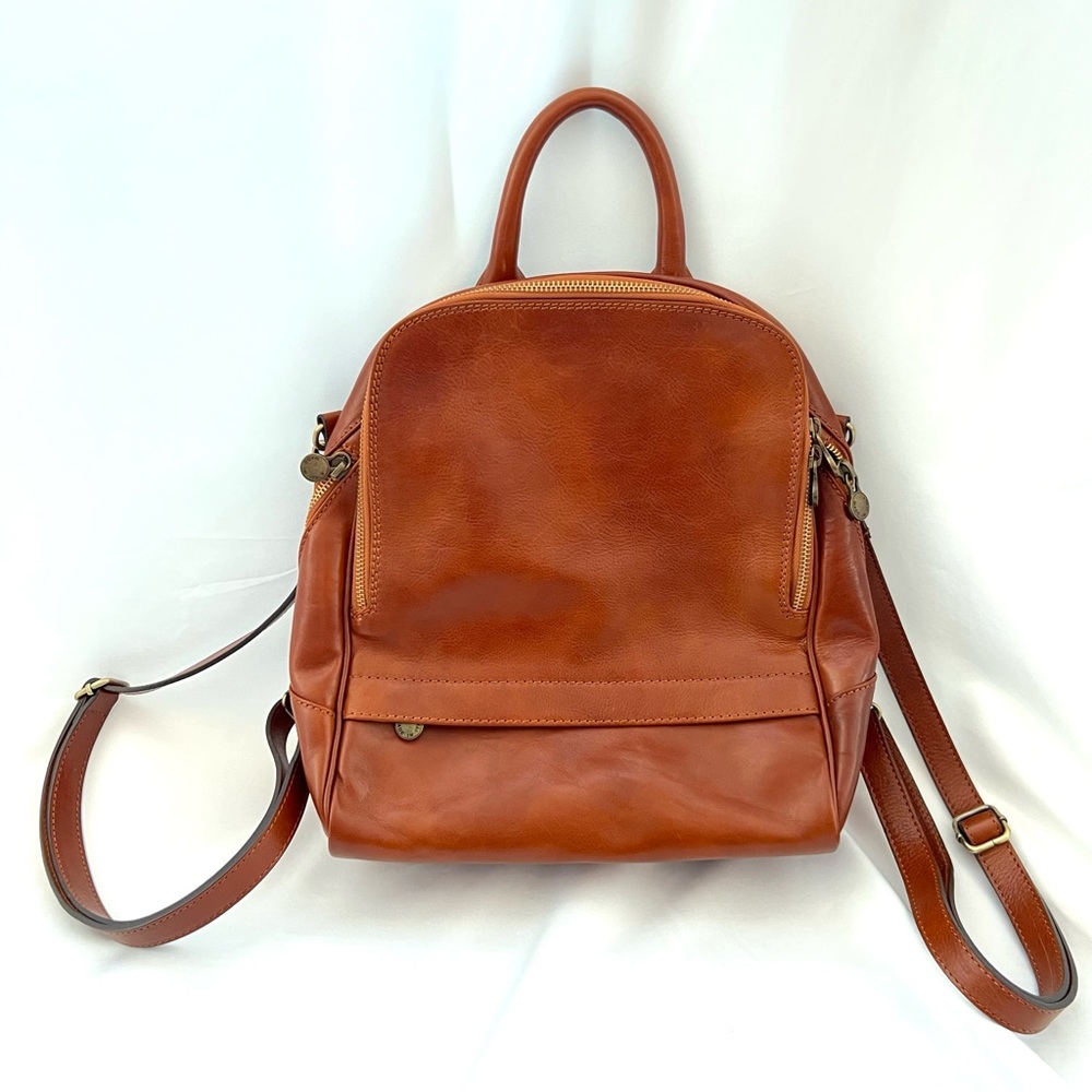 BRAND NEW - Genuine Italian Leather Backpack